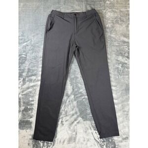 Cuts Clothing Mens Medium AO Black Stretch Waist Stretch Tapered Joggers
